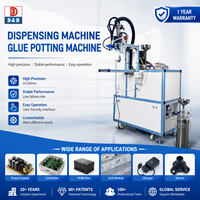 Machine de remplissage et d'étanchéité d'adhésifs en polyuréthane et silicone, équipement de mélange avec compteur, certifiée CE