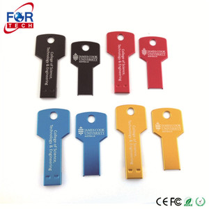 Clé USB en forme de clé, clé USB pivotante en métal, stylo lecteur flash - Product Image 3