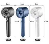Pomme de douche à main moderne à 5 fonctions, haute pression, économie d'eau, accessoire de robinet de bain, matériau en plastique ABS pour utilisation