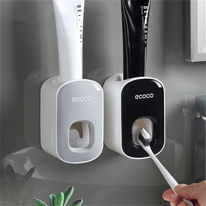 Support mural pour salle de bain, adulte, enfants, mains libres, automatique, distributeur de <span class=keywords><strong>dentifrice</strong></span> - Product Image 4