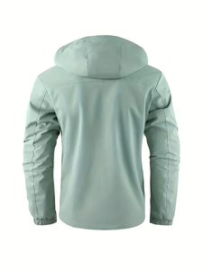 Dropshipping elegante chaqueta de bombardero informal para hombre ligera, duradera y de fácil cuidado para el clima de Primavera/otoño con funcional - Product Image 2