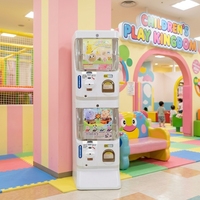 Distributeur automatique de capsules de style japonais, système de pièces et jetons, marque NIUDELE, capacité de 120-300 pièces, ABS/PC, pour la vente au détail et en gros