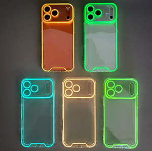 <span class=keywords><strong>Coque</strong></span> de téléphone en TPU souple transparente lumineuse à la mode pour <span class=keywords><strong>iPhone</strong></span> 17 <span class=keywords><strong>Pro</strong></span> <span class=keywords><strong>Max</strong></span> - Product Image 6