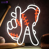 Enseigne néon LED personnalisée en forme de lèvres, alimentée par USB/piles, portable, décoration esthétique pour chambre à coucher, bar, lumière rose/blanche, enseigne artistique néon