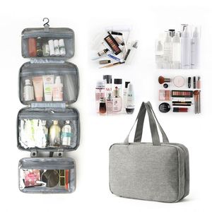 Folding Makeup <b>Bag</b> Water Resistant Travel Hanging <b>Toiletry</b> <b>Bag</b> for Women Makeup - Product Image 1
