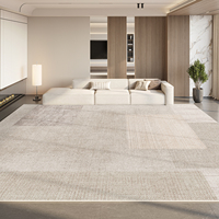 Salon tapis lumière luxe italien minimaliste avancé sentiment table basse tapis maison chambre tapis de sol 2024 nouveau