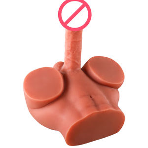 Volwassen <span class=keywords><strong>Dildo</strong></span> Speelgoed Half Lichaam Hip Anus Anale Schimmel Gay Big Ass Mannelijke Masturbator Seksspeeltjes Voor Vrouwelijke Vrouw - Product Image 2