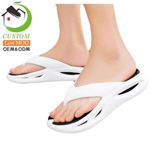 Tongs de sport décontractées pour hommes avec logo personnalisé, confortables, pour l'extérieur, la plage, <span class=keywords><strong>en</strong></span> EVA, vente <span class=keywords><strong>en</strong></span> gros, meilleures ventes avec sangle - Product Image 6