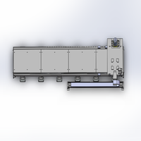 Équipement d'automatisation de piste à 7 axes entièrement fermé pour le traitement des métaux et l'électronique 3C, certifié ISO9001, 220V/380V, garantie 1 an, facile à utiliser