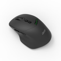 Acer OMR254 Tri-Mode USB Rechargeable Souris LED Indicateur BT 2.4G Sans Fil Ergonomique Multi Boutons Latéraux Réglable DPI