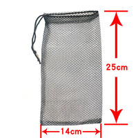 Sac de rangement en filet pour cônes de patinage à roulettes, capacité de 50 cônes ; Organisateur de poche en maille, sac portable pour cônes et marqueurs