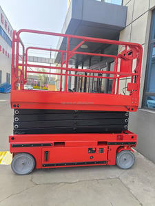 Nueva Plataforma Elevadora Móvil de Tijera Eléctrica Hidráulica para Trabajo Aéreo, Carro Elevador Autopropulsado - Product Image 2