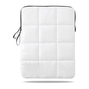 Portable Quilted Nylon Case Soft Puffer Puffy Sleeve <b>Bag</b> 13 14 15.6 Inches Laptop Cover Winter Softer for Portability - Product Image 4