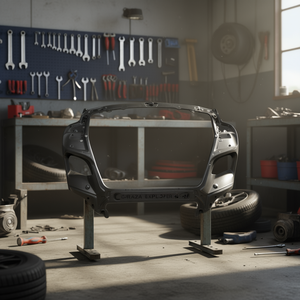 Coraza Explorer 16-19 Renfort de rail de pare-chocs P0159 pour découpes de feux antibrouillard à visser Nouvelle pièce de rechange pour carrosserie automobile - Product Image 2