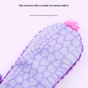 ของเล่นสุนัขรูปจิ้งจกทำจากผ้าฝ้าย ทนทานต่อการกัด มีเสียงกระดาษดังกรอบแกรบ ช่วยขัดฟัน ของเล่นสัตว์เลี้ยงแบบมีเสียงบีบสำหรับลูกสุนัข - Product Image 3