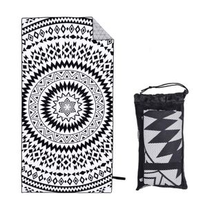<b>Microfiber</b> With Logo Custom Print Quick Dry Sand Free <b>Beach</b> <b>Towel</b> - Product Image 2