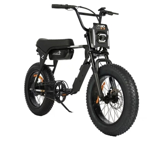 Bicicleta eléctrica de montaña con suspensión dual, freno de disco hidráulico, batería de litio de 48V10.AH, motor de 500W y neumáticos de 20*4 pulgadas, desde el almacén de Brasil. - Product Image 3