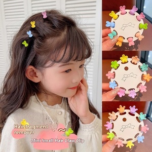 Mini pinza de pelo de plástico de estilo de dibujos animados, embalaje <span class=keywords><strong>personalizado</strong></span>, accesorio de decoración de Pelo trenzado para niñas y niños para fiesta - Product Image 3