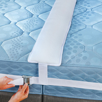 190*20*7.5cm Mousse Pont Matelas Connecteur Double à Roi Ensembles Lit Pont Double avec la Courroie