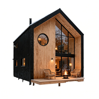 Modernas Casas Prefabricadas de Lujo, Kits de Casas Pequeñas Modulares de Acero, Casas Prefabricadas Triangulares para Villas, Dormitorio, Baño, Cocina