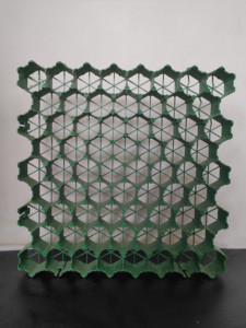 Taian Hongyuan Fabriek Groothandel Hdpe Honingraat Plastic Gras Bestrating Raster Oprit Mat Gras Bestrating 500X500X40Mm 5 Jaar - Product Image 4