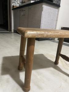 Taburete de Madera Natural de la Mejor Calidad, Mueble de Madera para el Hogar, Decoración de Sala de Estar, Reposapiés de Lujo - Product Image 3