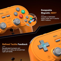 Control Inalámbrico 8Bitdo Pro 3 con Joysticks TMR, Gatillos Hall y Base de Carga para Switch/Windows/IOS/SteamOS/Android