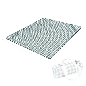 Picnic <b>Mat</b> Extra <b>Large</b> Square Waterproof Outdoor Camping <b>Mat</b> Machine Washable With Carry Strap - Product Image 3