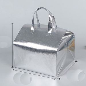 Customizable Printed Logo Non-Woven Picnic <b>Accessories</b> Thermal Insulation Lunch Food Delivery Bag for Keep Warm - Product Image 3