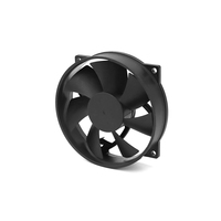 Ventilateur de refroidissement DC 12V/24V à roulement à billes circulaire silencieux 8025, personnalisable ODM/OEM, pour distributeur d'eau 40-120 avec alimentation électrique