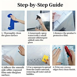 Film de fenêtre de confidentialité et de protection solaire Film de fenêtre classique de bureau en matière plastique durable Film de fenêtre pour Privac - Product Image 6