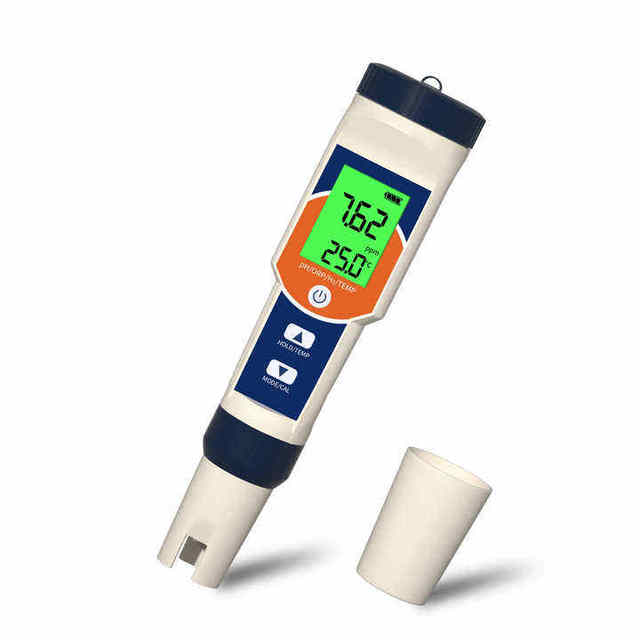Professional 4 in 1 PH/ORP/H2/TEM Water Quality Test Pen Portable Drinking Water Meter