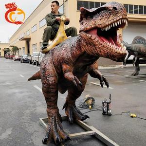 Dinosaure Animatronique Commercial en Métal, Sonore et Mobile, en Acier Résistant à la Corrosion, Personnalisable pour Centres Commerciaux et Aéroports - Product Image 1