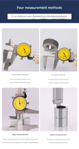 Nuevo <span class=keywords><strong>Calibrador</strong></span> de Precisión NewJieLi con Dial de Acero Inoxidable, 0.02mm de Precisión, 150/200mm, Resistente a Impactos, 1 Año de Garantía para Medir Dimensiones Internas - Product Image 4