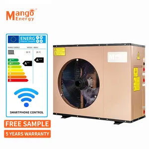 Mango énergie Chauffage Refroidissement Pompe à chaleur air/eau 10 à 34kW Wifi R32 Dc Inverter Source d'air Pompe à chaleur Chaleur d'eau