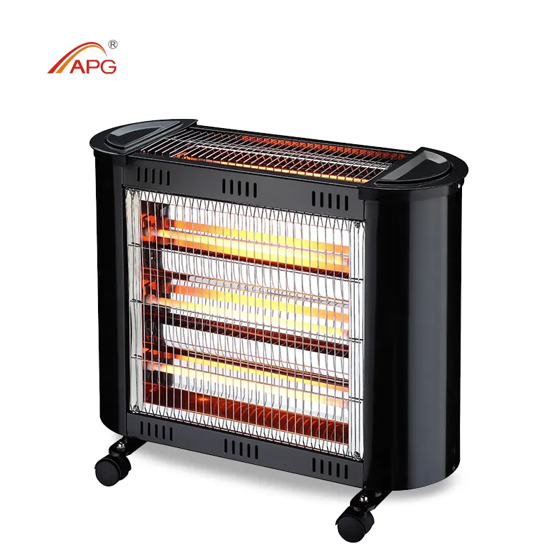2000W APG Infrared Portable bedroom stand modern living an energy efficient plug in Electric handy Quartz Heater