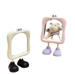 Espejo de Maquillaje con Ojos Grandes, Espejo de Escritorio para Maquillaje, Estilo Instagram, Espejo Creativo para Estudiantes, Dormitorios y Oficinas - Product Image 5