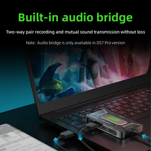 Base de Conexión <span class=keywords><strong>DS7</strong></span> <span class=keywords><strong>DS7</strong></span> PRO, Carga Rápida de 100W, Adaptador Tipo-<span class=keywords><strong>C</strong></span> a 3.5mm de Alta Tasa de Muestreo, Extensión Ethernet RJ45, en Existencia - Product Image 3