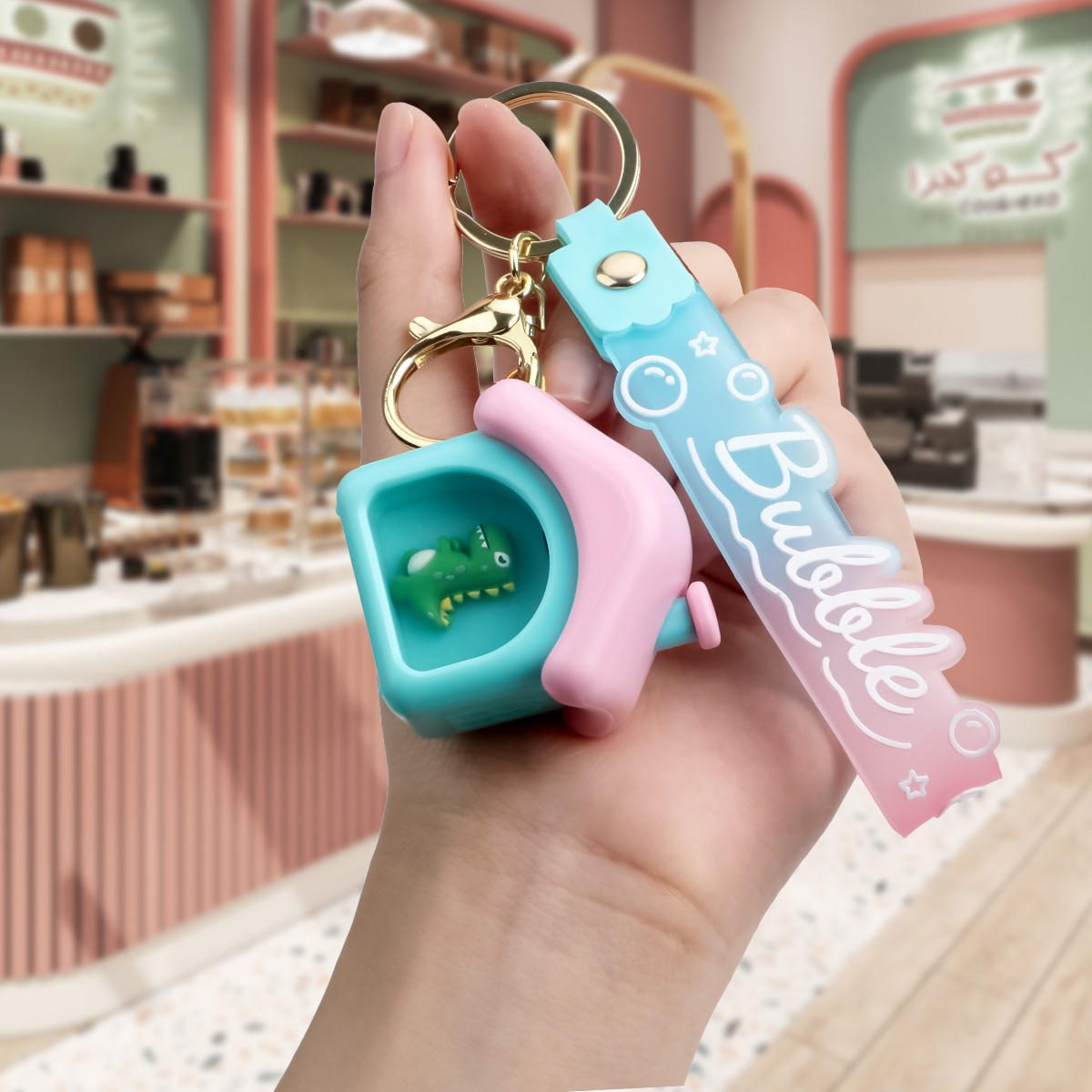 Cordon en cuir dinosaure