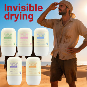 Déodorant anti-transpirant longue durée Nature Care en roll-on, 5 senteurs, 50 ml, fraîcheur sous les aisselles - Product Image 5