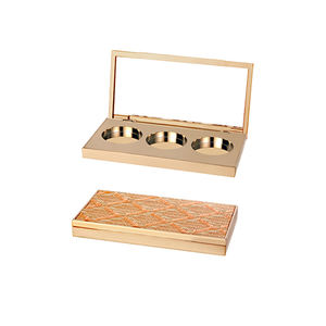 <span class=keywords><strong>Palette</strong></span> d'ombres à paupières 3 Pans <span class=keywords><strong>Rose</strong></span> Carré Maquillage Avec Miroir Vente en gros étui à ombres à paupières conteneurs étui à ombres à paupières tubes logo personnalisé - Product Image 3
