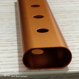 Aluminum Profiles Custom Made 6063 Alloy Anodized Punching Multipurpose - Product Image 5
