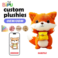 Produsen Boneka Plush Custom MOQ Rendah OEM Mainan Boneka Plush Lembut Isi Kapas Lembut Sesuai Gambar Anda