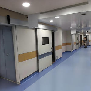 Portes coulissantes hermétiques industrielles en acier pour salle d'opération d'hôpital et clinique - Product Image 6