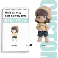 Fabricant professionnel OEM de jouets en peluche sur mesure, production de poupées en peluche personnalisées à partir de votre illustration conceptuelle, production de formes sur mesure