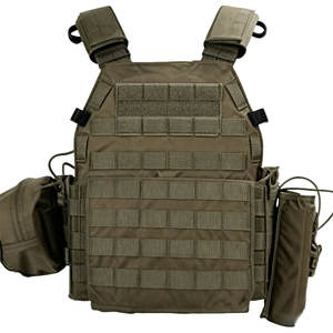 Gilet Tattico in Nylon 1000D con Piastra Inseribile, Anti-Coltello e Impermeabile, Sistema Molle a Sgancio Rapido per Addestramento all'Aperto - Product Image 5