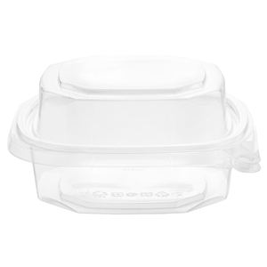 Récipient alimentaire à clapet en plastique sécurisé de 32 oz pour un transport facile - Product Image 4