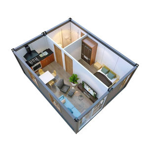 Conteneur extensible portable maison cuisine salle de bain maisons préfabriquées pour terrain inutilisé Apple bureau cabine maison pour chambres centres commerciaux - Product Image 3