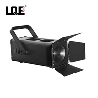 Projecteur Ellipsoidal LED Zoom 4-en-1 Blanc Chaud 300W Ra95 DMX512 pour Éclairage de Scène, Studio TV et Théâtre