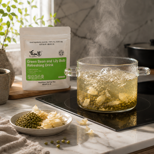 Thé aux fleurs de mungo naturelles Aurorabloom de qualité supérieure, sans caféine, rafraîchissant pour l'été, <span class=keywords><strong>en</strong></span> sachets, thé santé sans soufre - Product Image 1